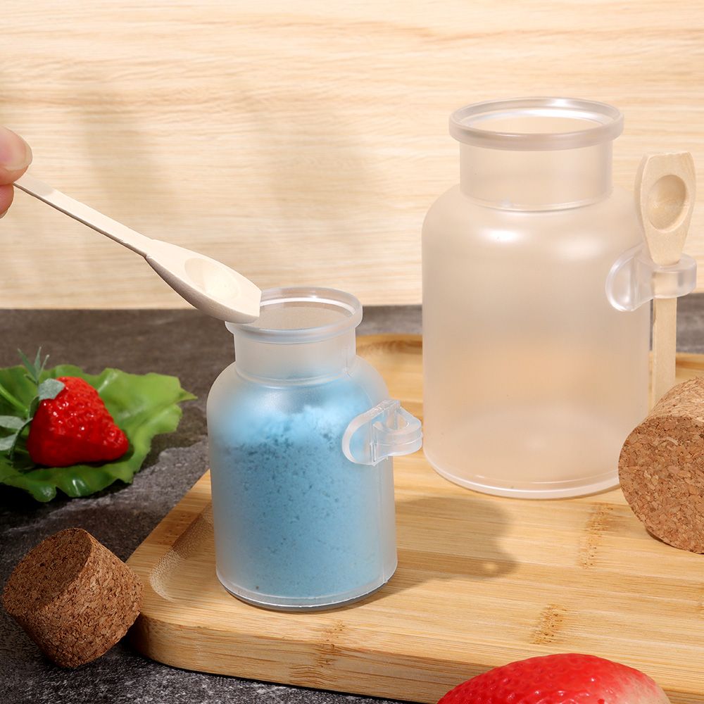 1PC 100-500g Portable Organize - Bath Salts Jar ulasan dan harga