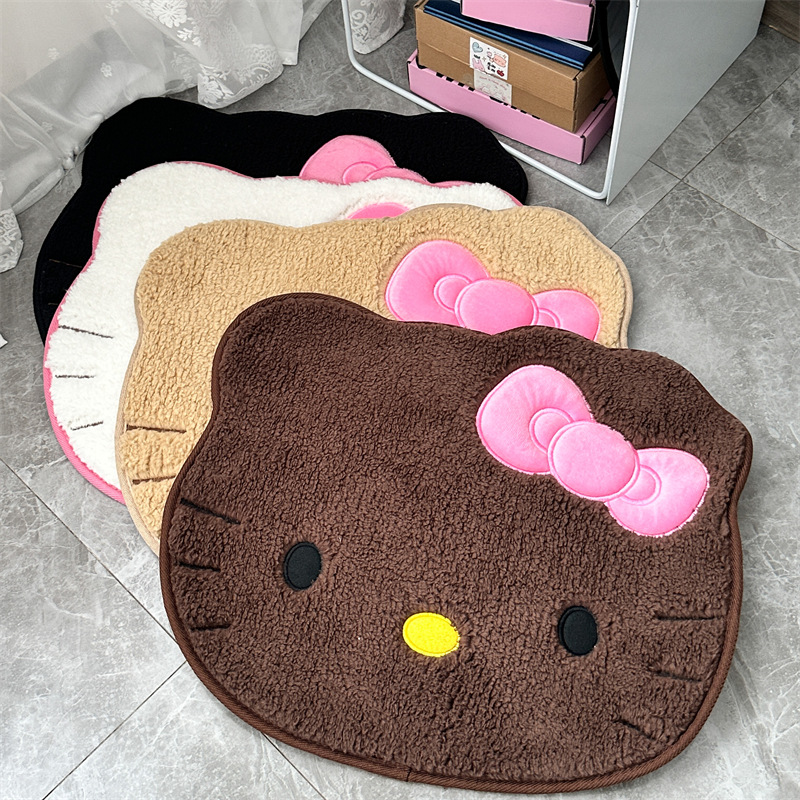Anime Hello Kitty Plush Rug So - Home Bathroom Products ulasan dan harga