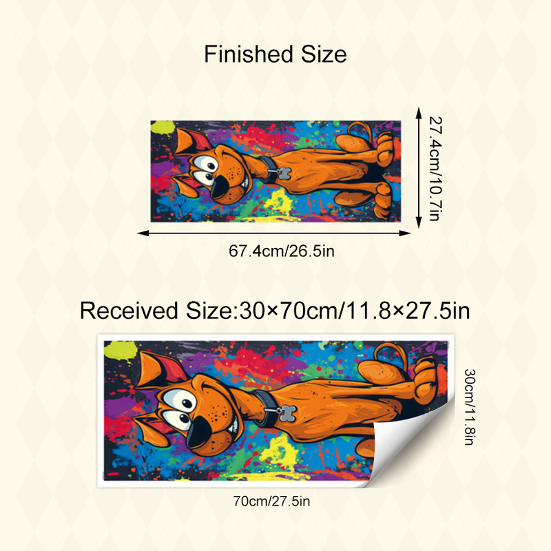 Adorable Cartoon Dog Rubbish B - Home Bathroom Trash Can ulasan dan harga