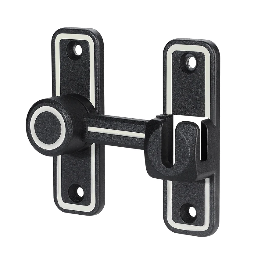 Black Luminous Barn Door Latch - Home Bathroom Hardware ulasan dan harga