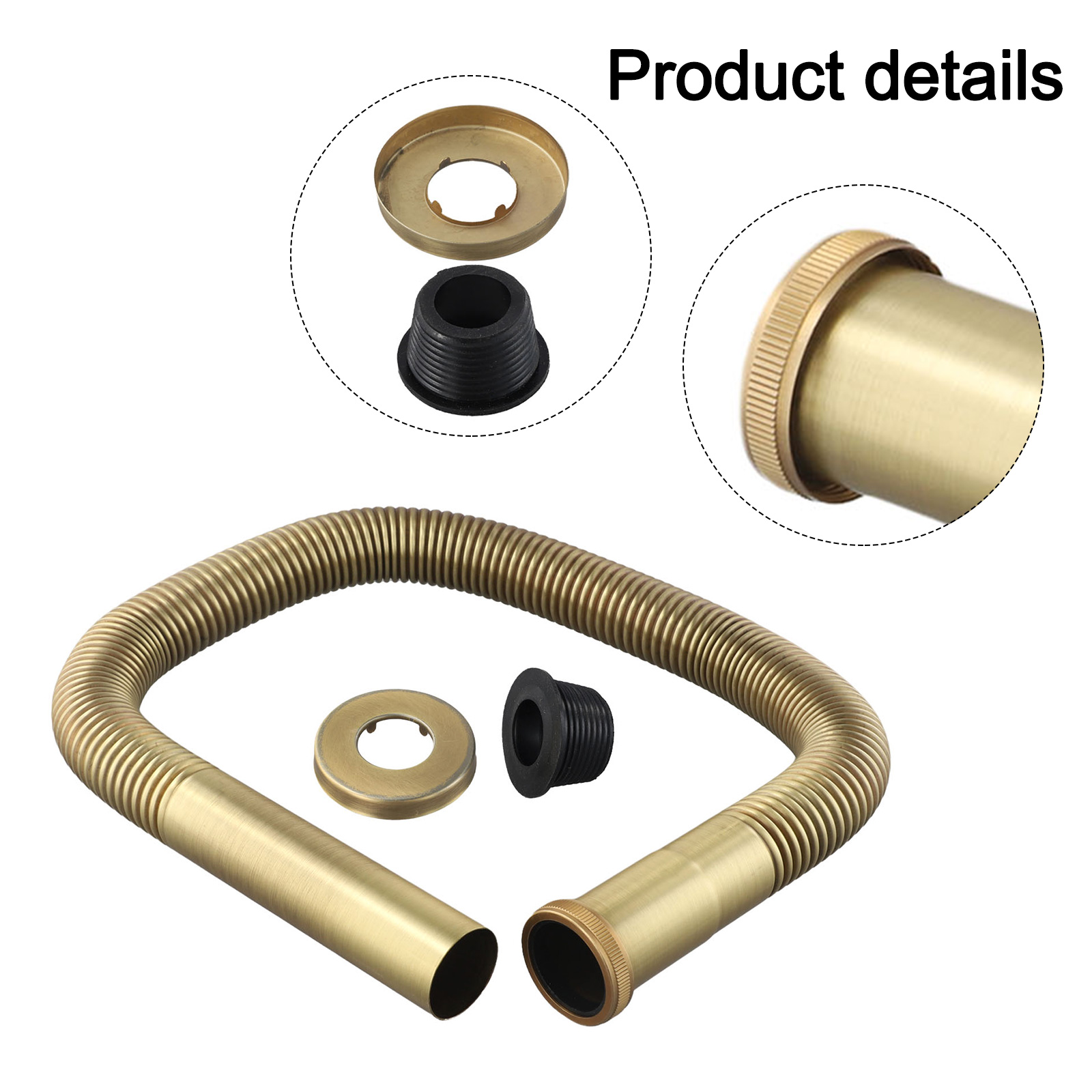 1pc Flexible Hose Brass Hose S - Home Bathroom Sink ulasan dan harga