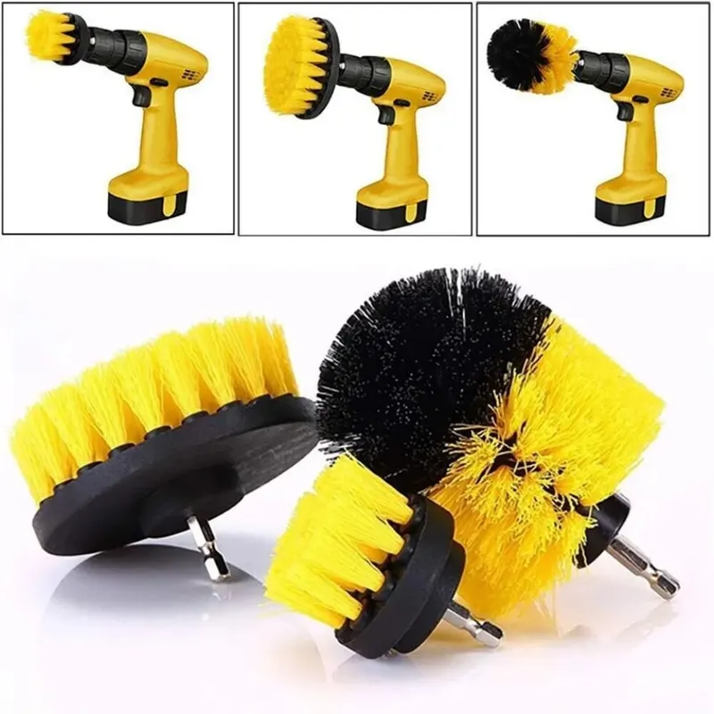 3 pcs/set drill brush set powe - Home Bathroom Products ulasan dan harga