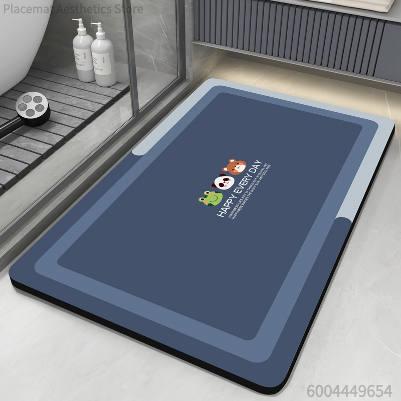 Super Absorbent Bathroom Mat B - Home Bathroom Floor Mats ulasan dan harga