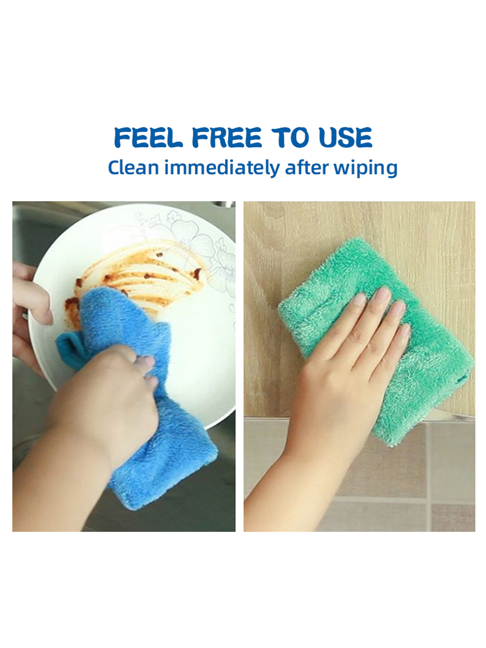 4pcs Small Hand Towels for Kit - Home Kitchen Bathroom Cleaning ulasan dan harga