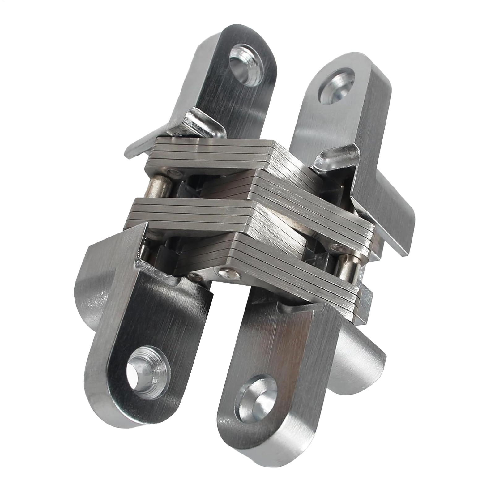 Invisible Door Hinges 180 Degr - Home Bathroom Hardware ulasan dan harga