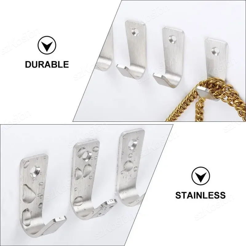 10-20Pcs J-Shaped Single Hole  - Home Bathroom Supplies ulasan dan harga