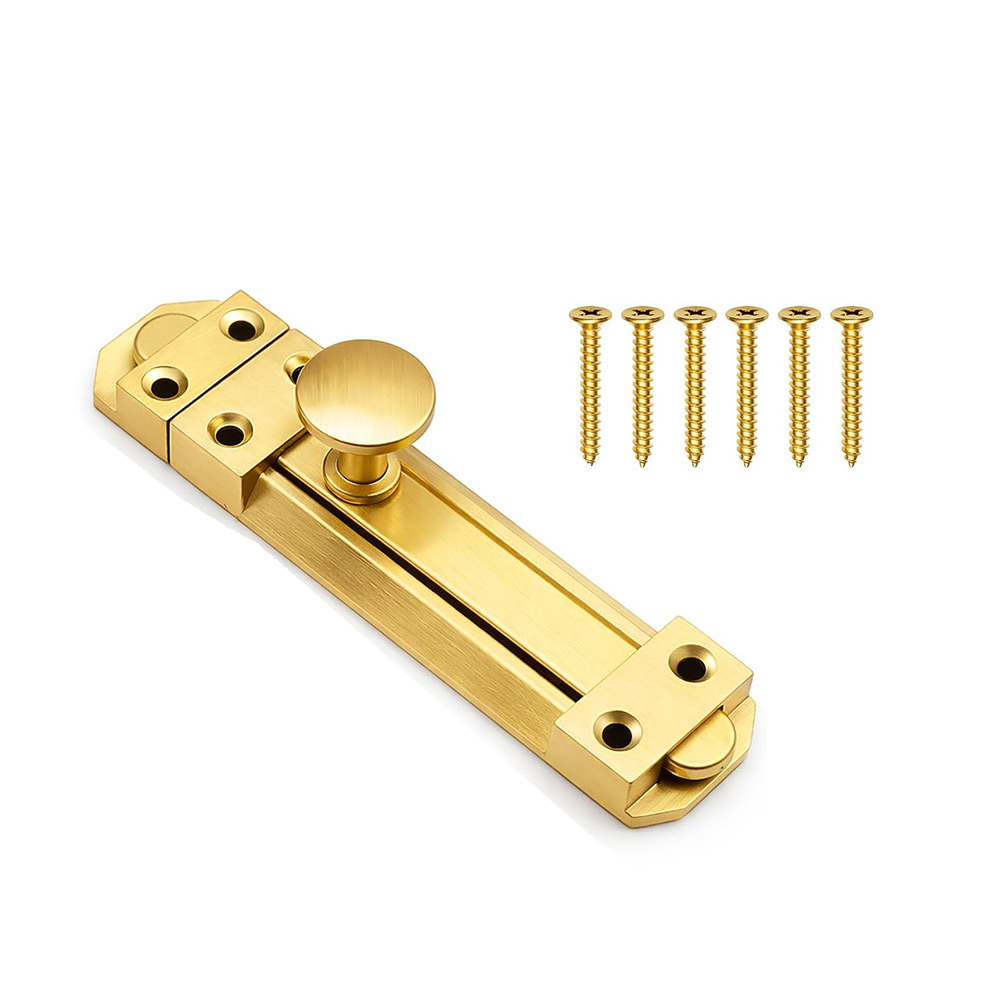 5 Inch Solid Brass Sliding Doo - Home Bathroom Hardware ulasan dan harga