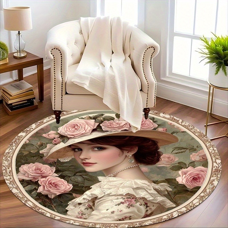 Round Capybara Gamer Rug Cute  - Home Bathroom Trends ulasan dan harga