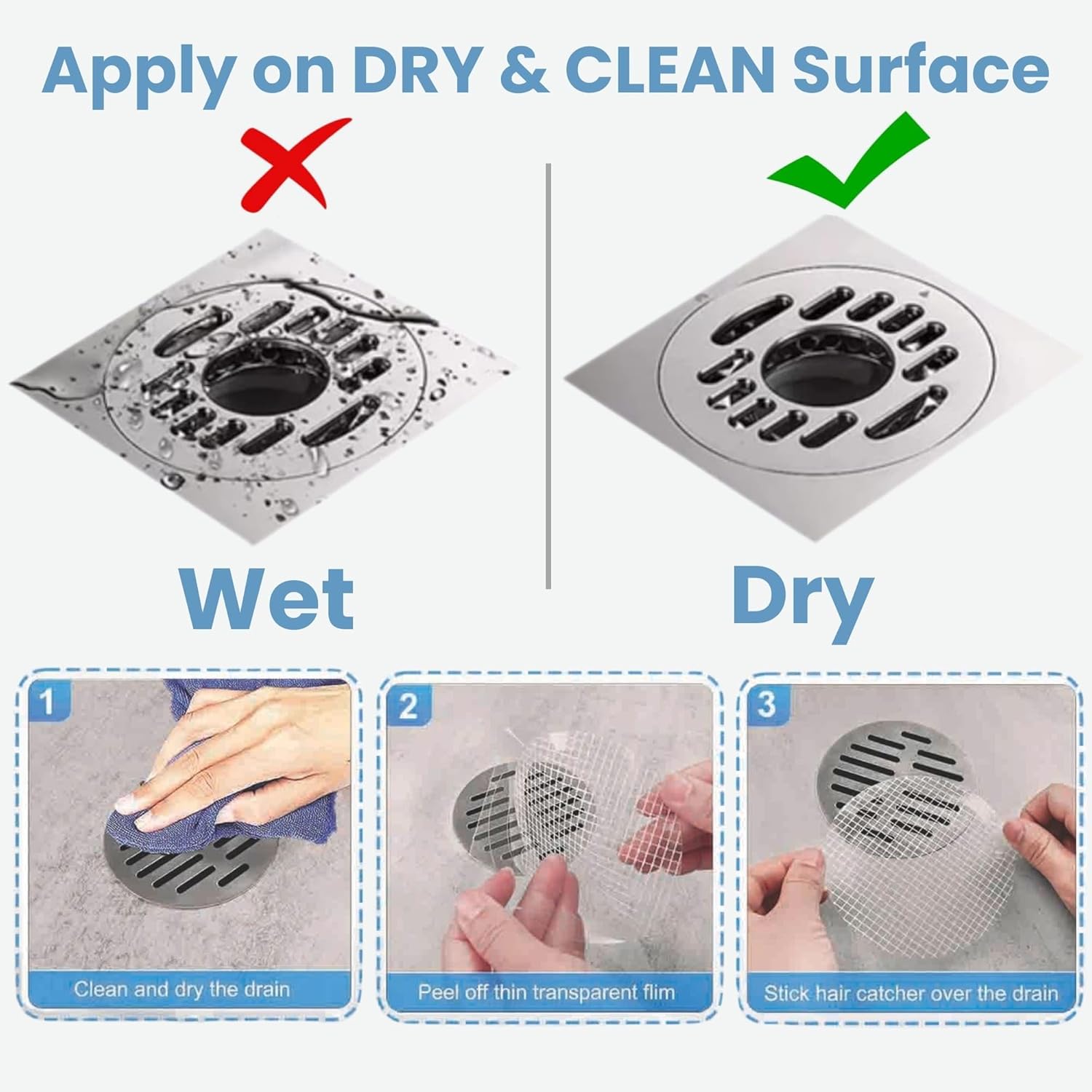 35 Pack Disposable Shower Drai - Drain Hair Catcher ulasan dan harga