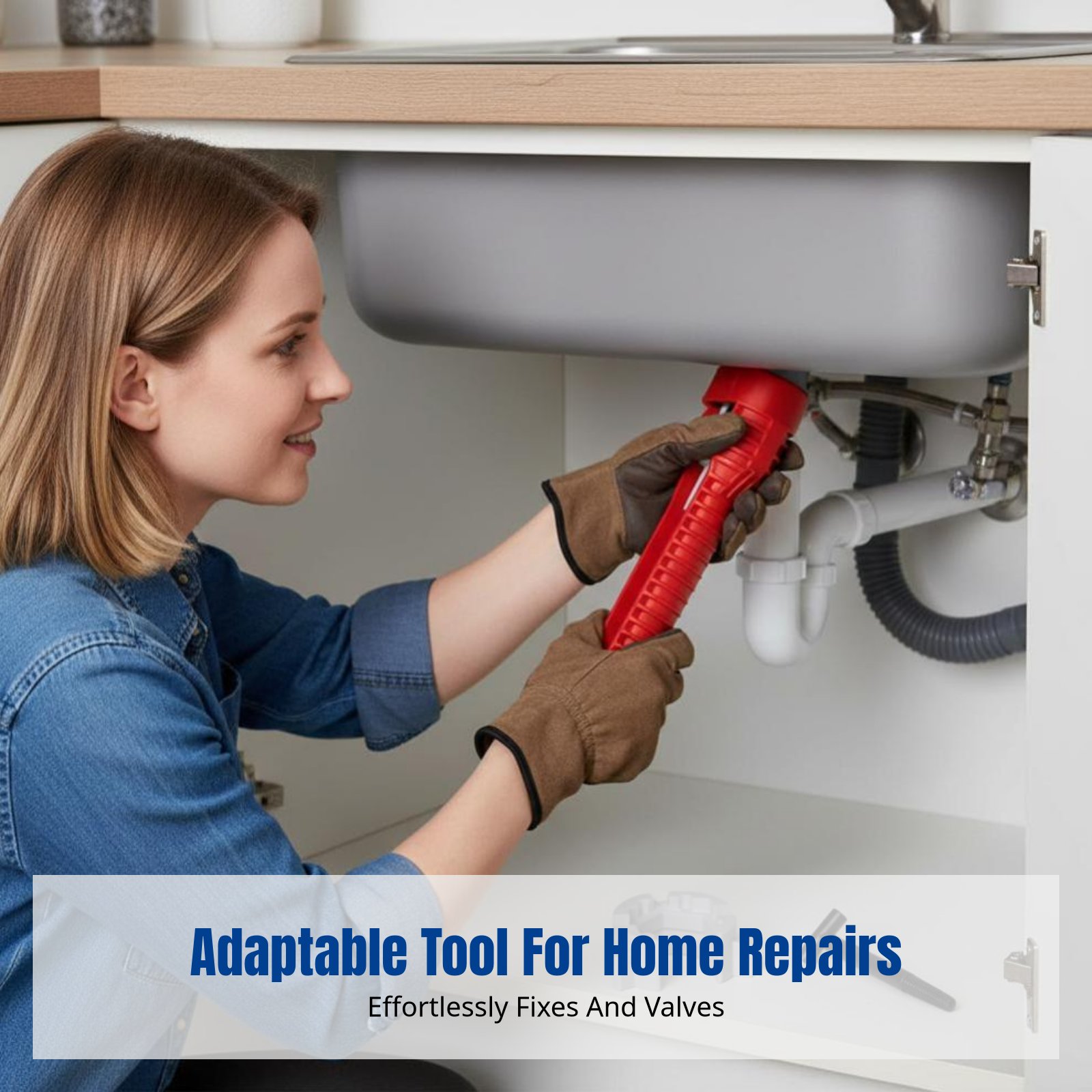 Plumbing Sink Wrench, Multifun - Home Bathroom Sink ulasan dan harga
