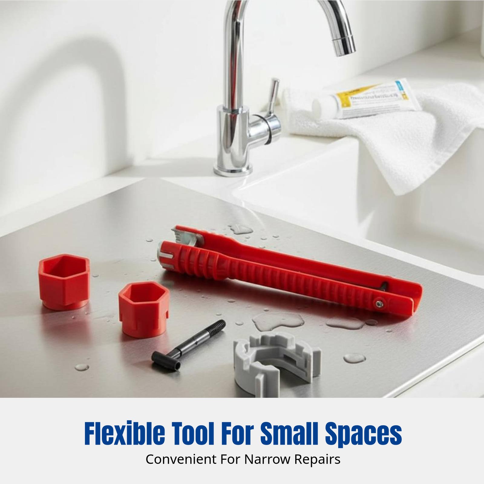 Plumbing Sink Wrench, Multifun - Home Bathroom Sink ulasan dan harga