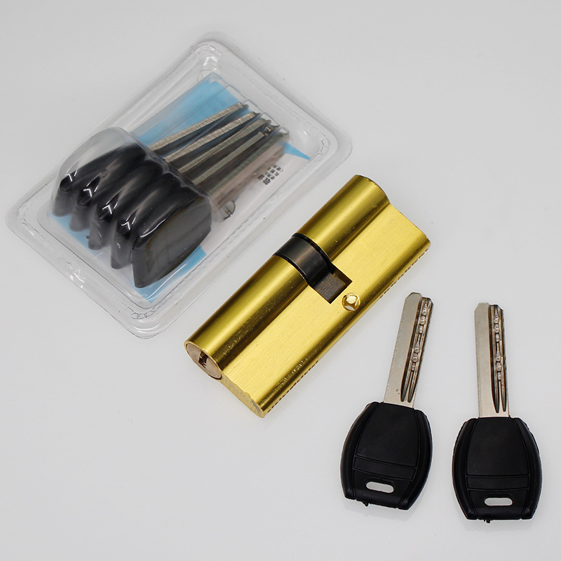 Handle Door Lock Cylinder Home - Home Bathroom Hardware ulasan dan harga