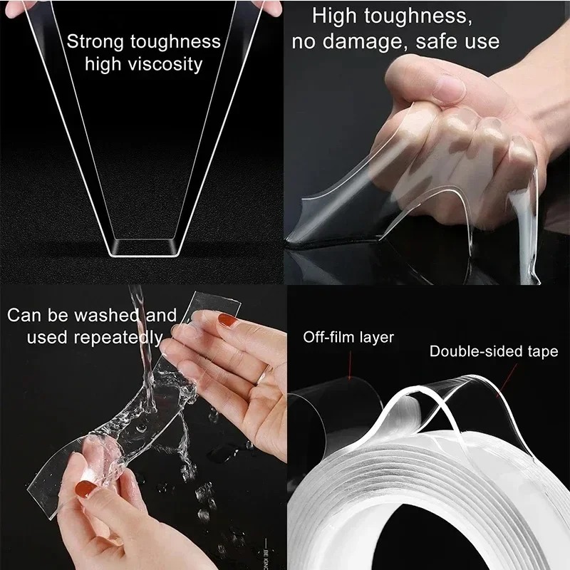 Nano Tape Super Strong Double- - Home Bathroom Plumbing ulasan dan harga