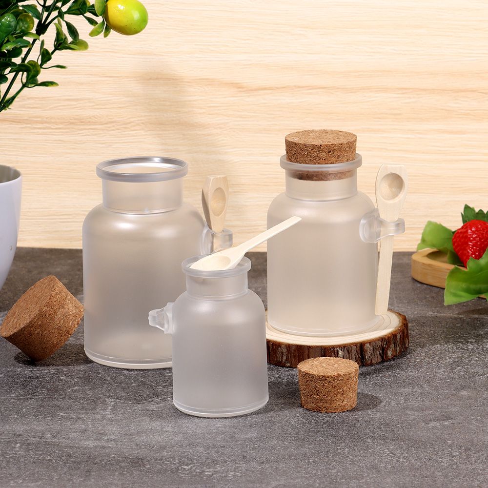 100-500g Portable Refillable O - Bath Salts Jar ulasan dan harga
