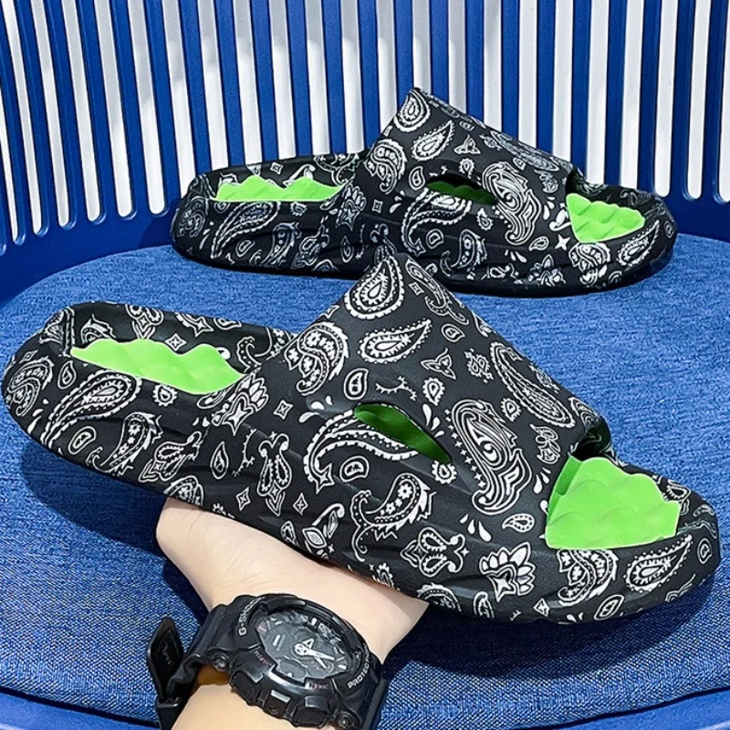 Summer Men Massage Beach Shoes - Home Bathroom Trends ulasan dan harga