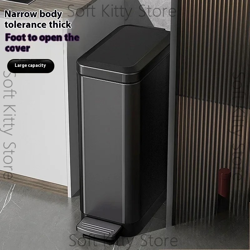 12/15/18L Wastebasket Treadle  - Home Bathroom Trash Can ulasan dan harga