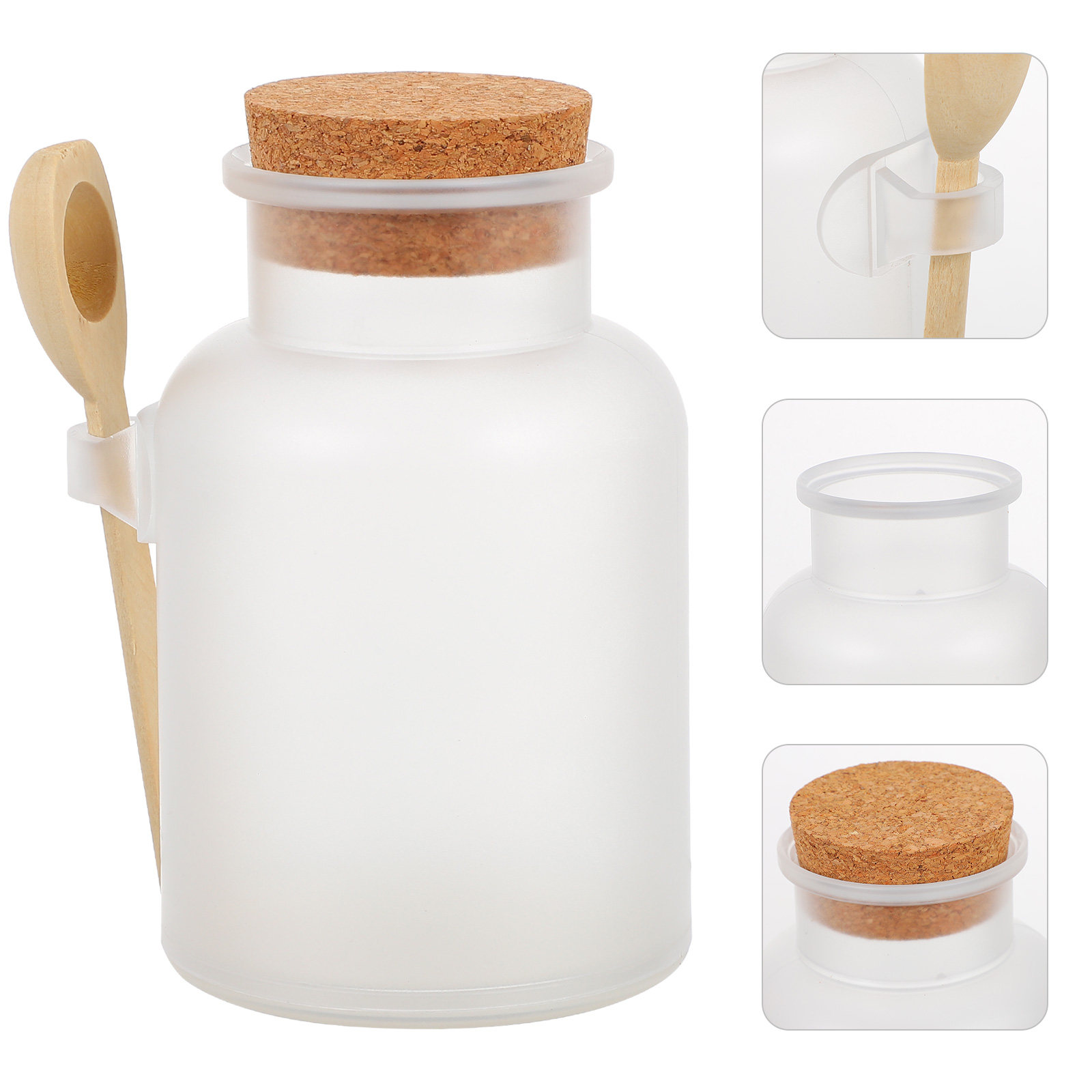 1Pcs Mask Powder Holder Bath S - Bath Salts Jar ulasan dan harga