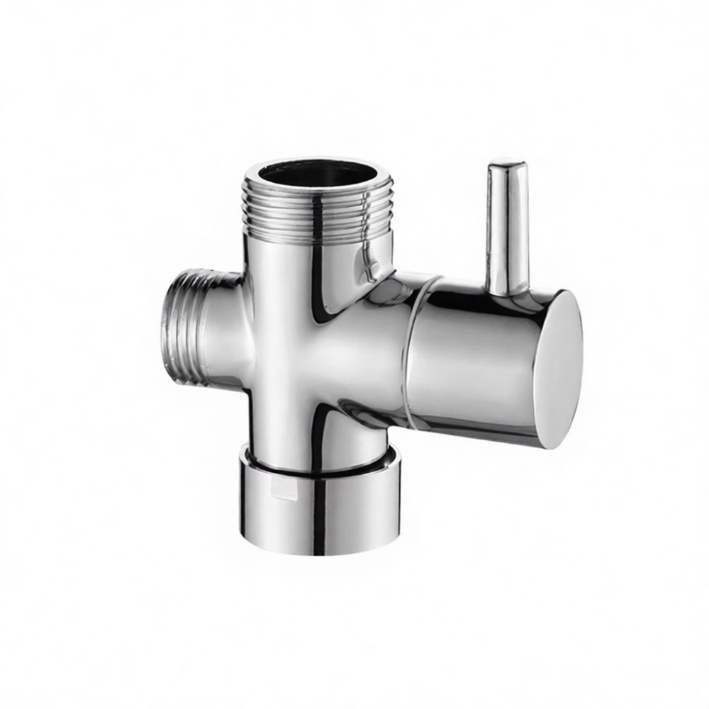 Modern Brass Water Splitter 3  - Home Hardware Bathroom Sinks ulasan dan harga