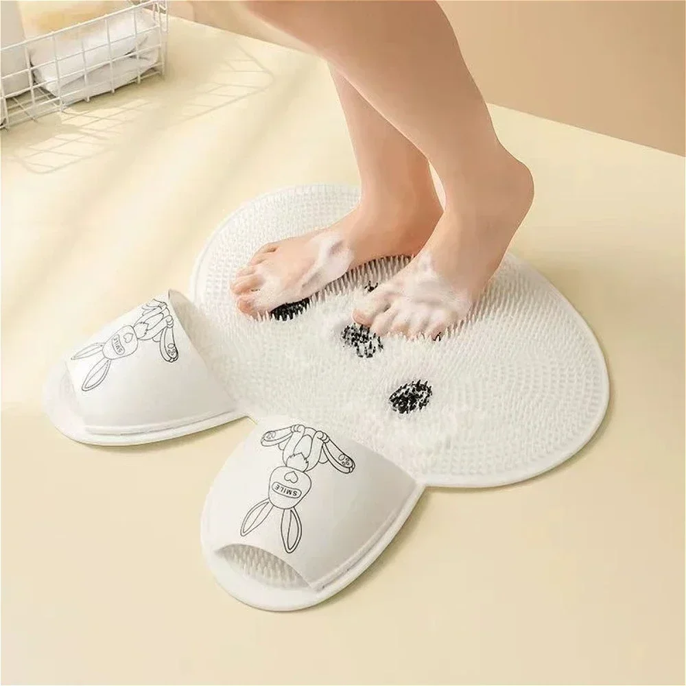 1Pc Silicone Foot Massage Mat  - Home Bathroom Floor Mats ulasan dan harga