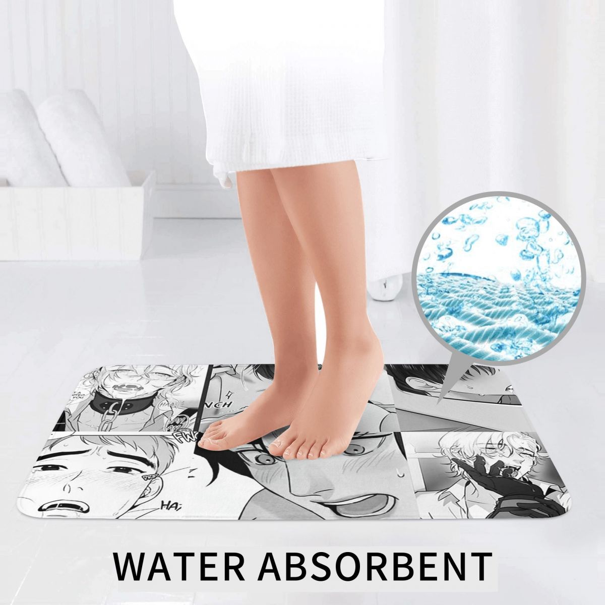 The Good Yaoi Boys 3 Pcs Bath  - Home Goods Bathroom Sets ulasan dan harga