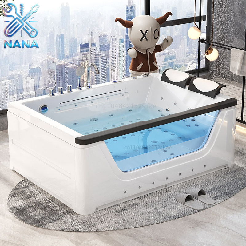 2 Person Acrylic Jacuzzi Hot T - Home Bathroom Jacuzzi Tub ulasan dan harga