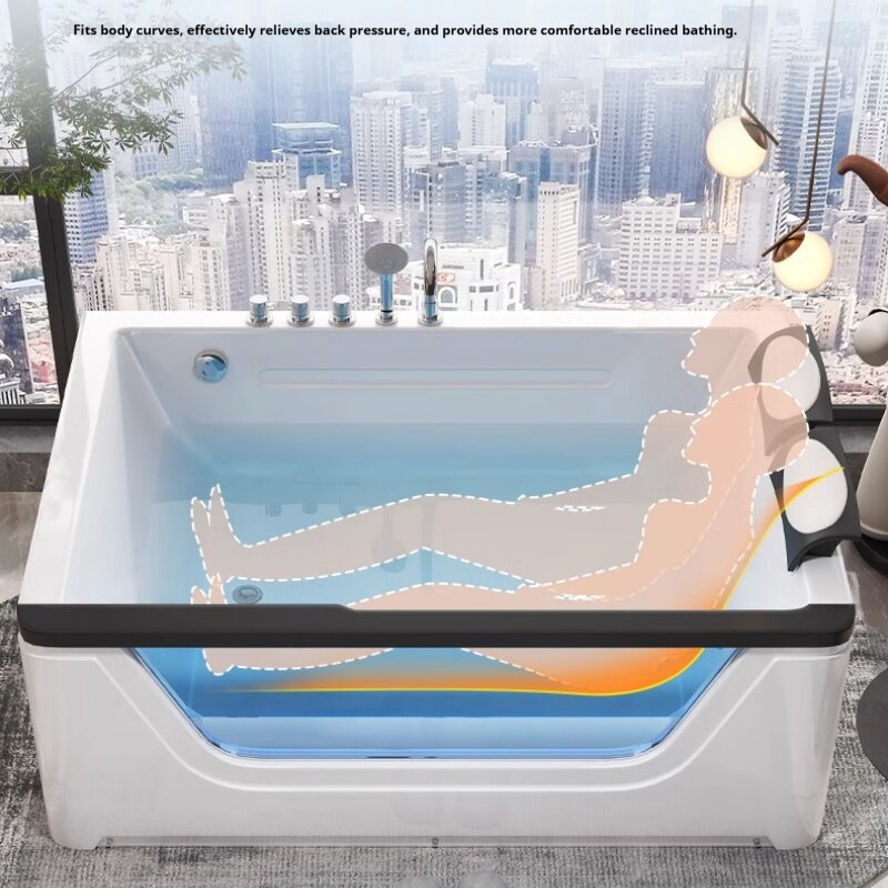 2 Person Acrylic Jacuzzi Hot T - Home Bathroom Jacuzzi Tub ulasan dan harga