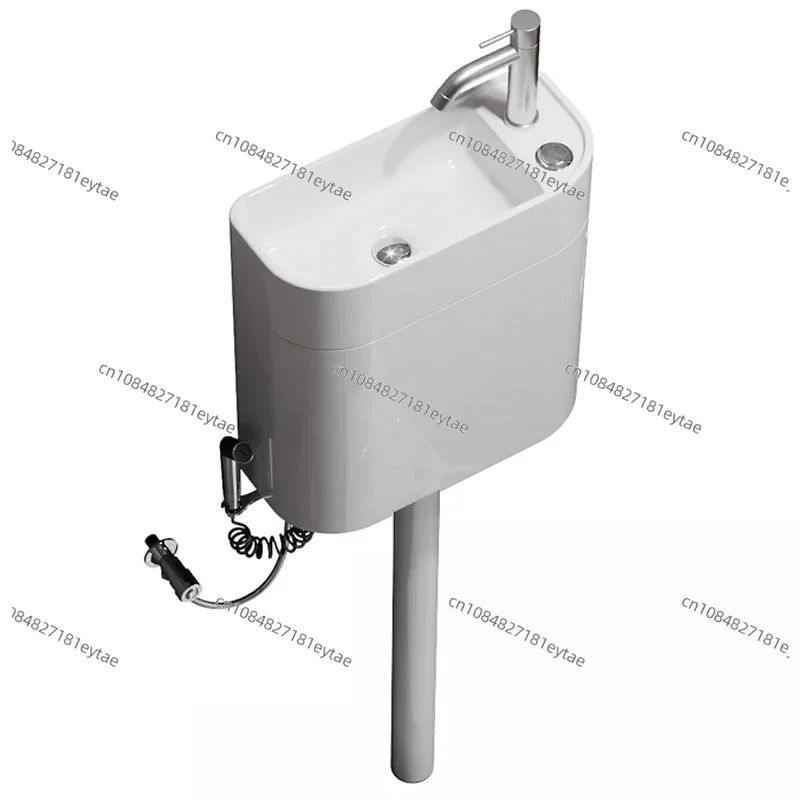 Squatting toilet ceramic water - Home Bathroom Sink ulasan dan harga