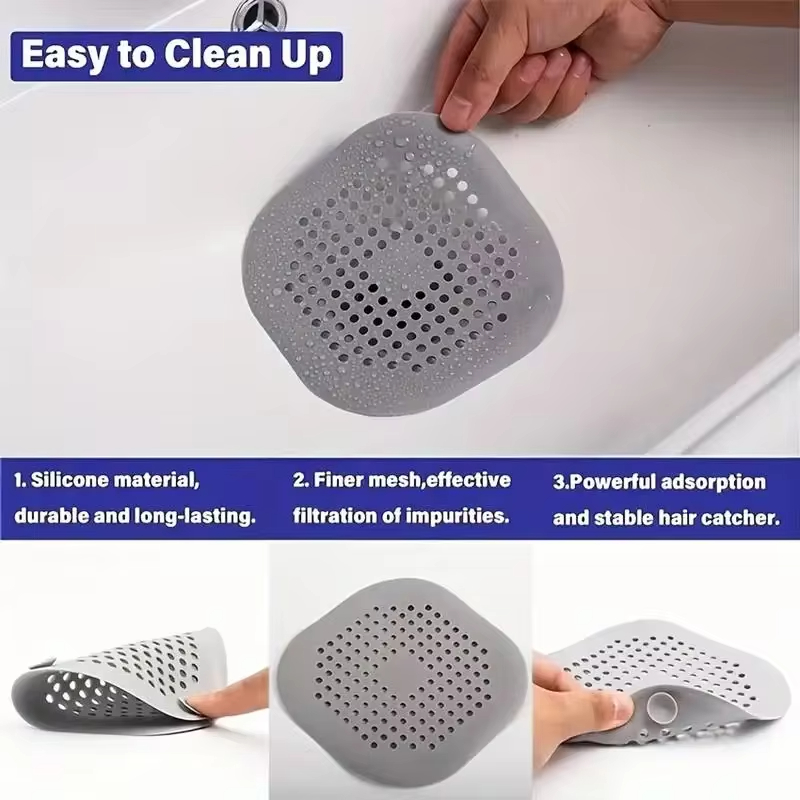 Sewer with Suction Cup, Floor  - Drain Hair Catcher ulasan dan harga