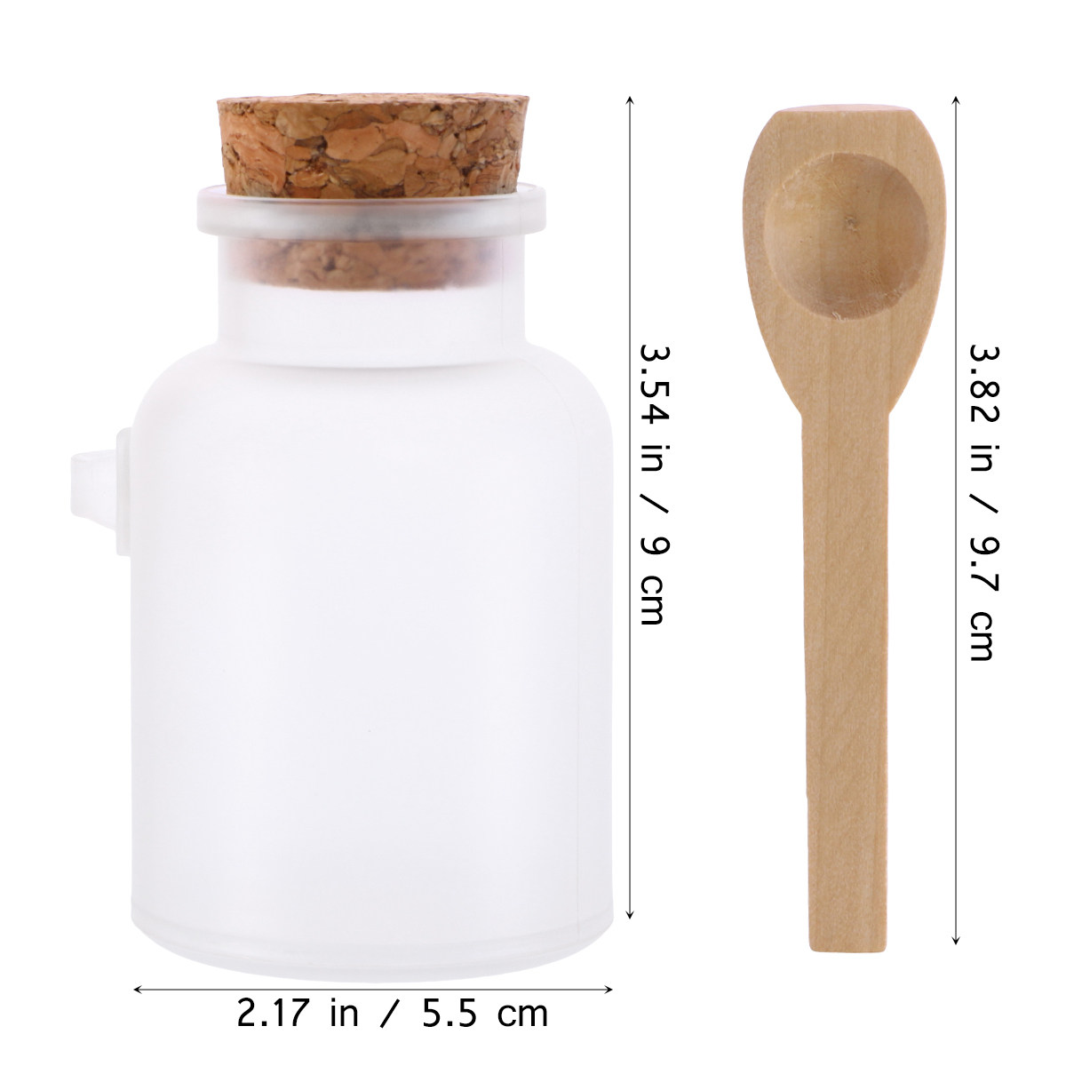 200G ABS Plastic Bath Salt Bot - Bath Salts Jar ulasan dan harga