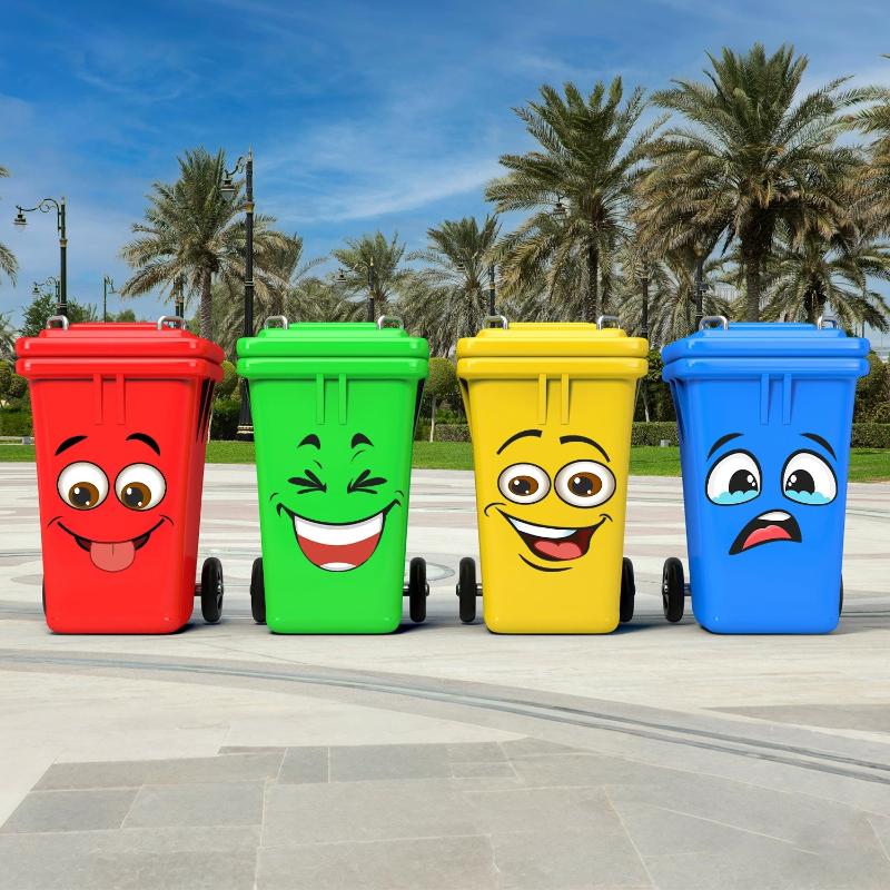4 Pc Removable Trash Can Stick - Home Bathroom Trash Can ulasan dan harga
