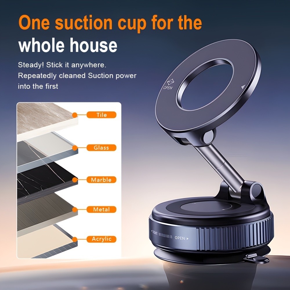 Suction Cup Magnetic Phone Hol - Home One Bathroom Accessories ulasan dan harga