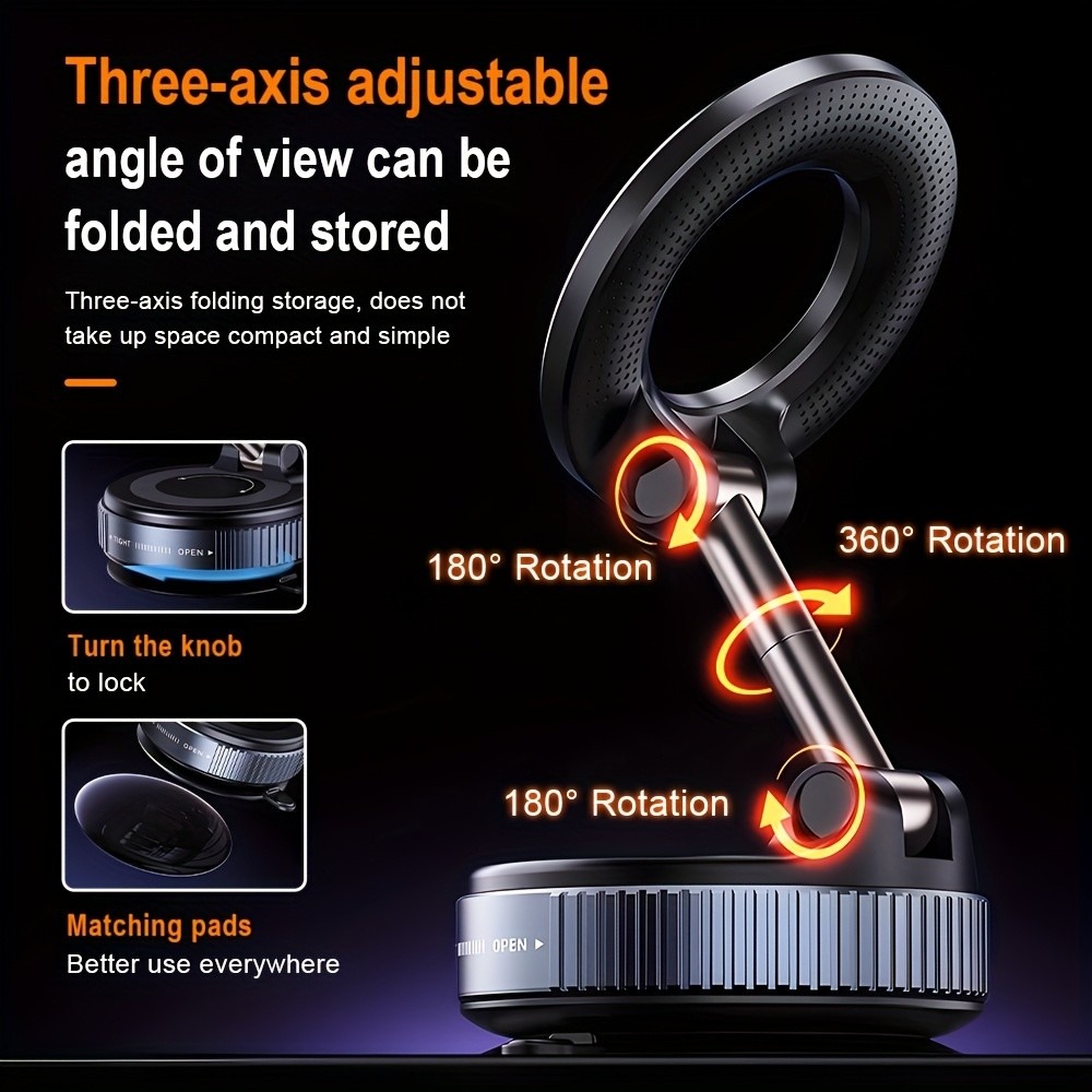 Suction Cup Magnetic Phone Hol - Home One Bathroom Accessories ulasan dan harga