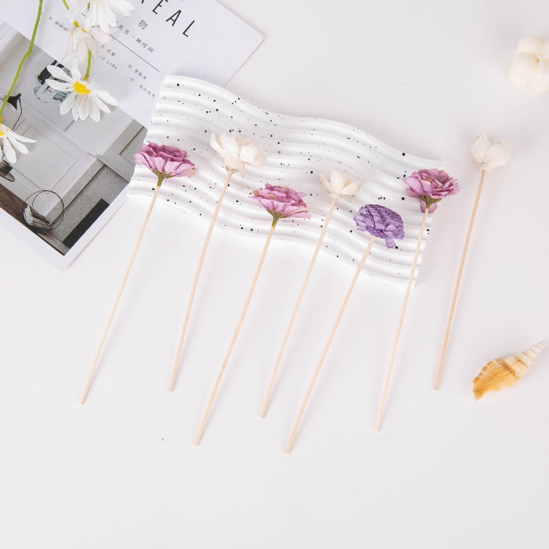 Rattan Sticks and Sola Flowers - Home One Bathroom Accessories ulasan dan harga