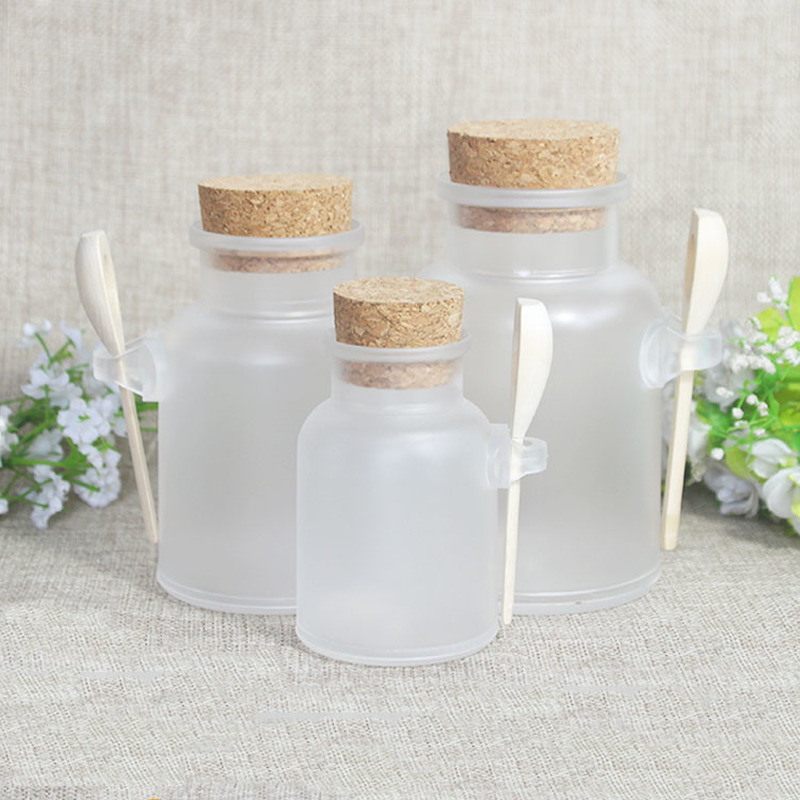 100g 200g 300g Matte Plastic B - Bath Salts Jar ulasan dan harga