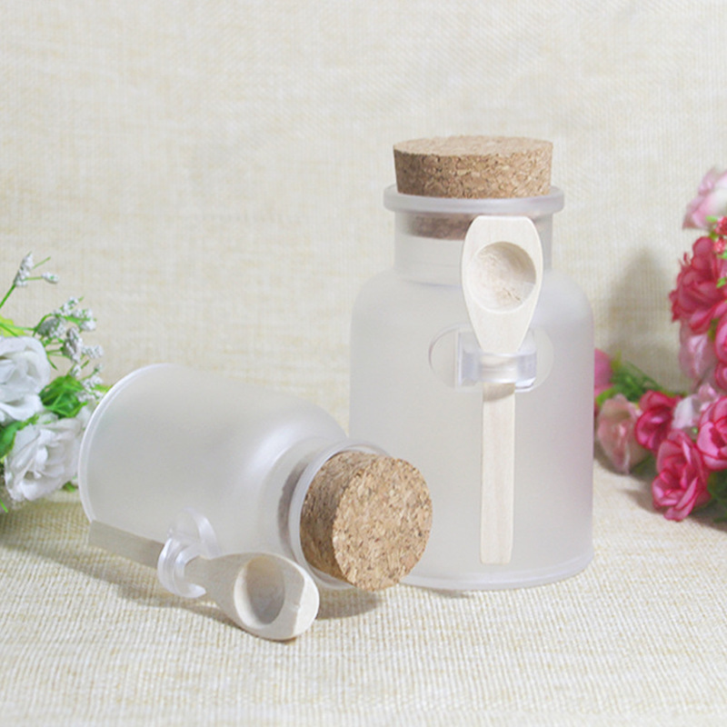 100g 200g 300g Matte Plastic B - Bath Salts Jar ulasan dan harga